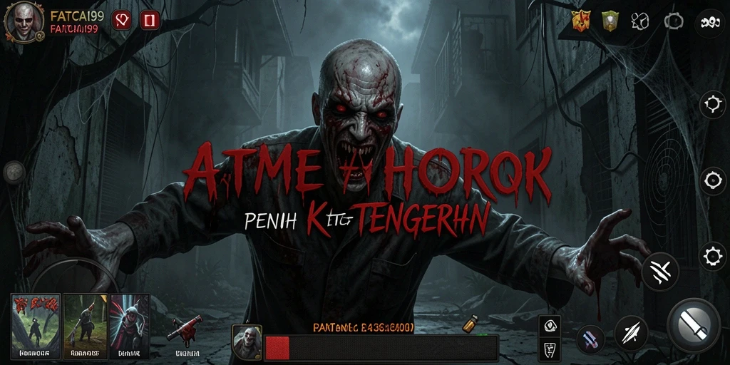 Tangkapan layar FATCAI99 menampilkan ketegangan gameplay Horror yang mendalam.