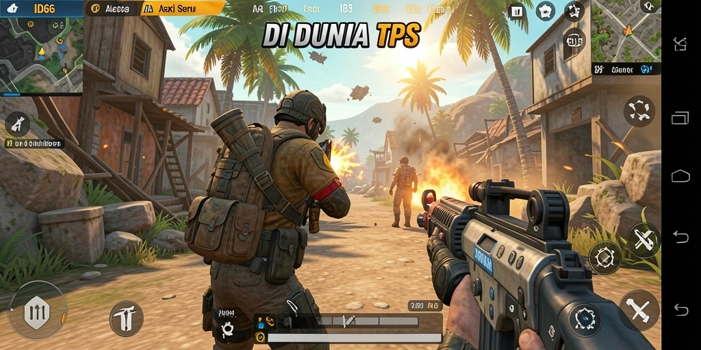 Gameplay seru dengan pertempuran intens di ID66.