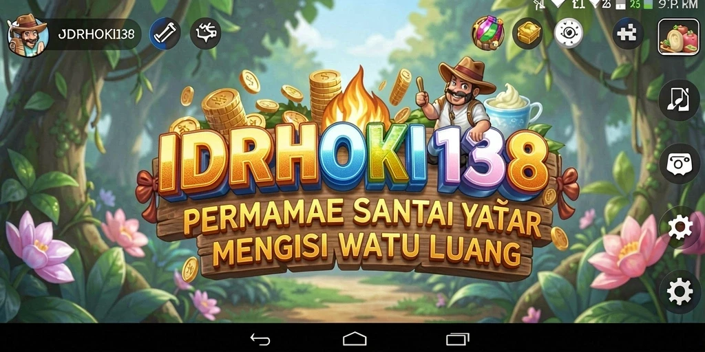 Tampilan gameplay santai dari IDRHOKI138 yang menghibur.