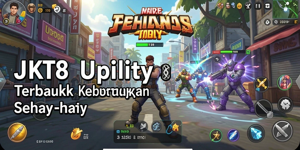 Tampilan antarmuka intuitif aplikasi JKT8 untuk pengelolaan tugas.