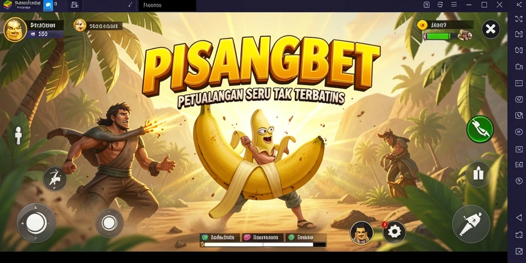 Tampilan gameplay PISANGBET yang penuh aksi dan seru.