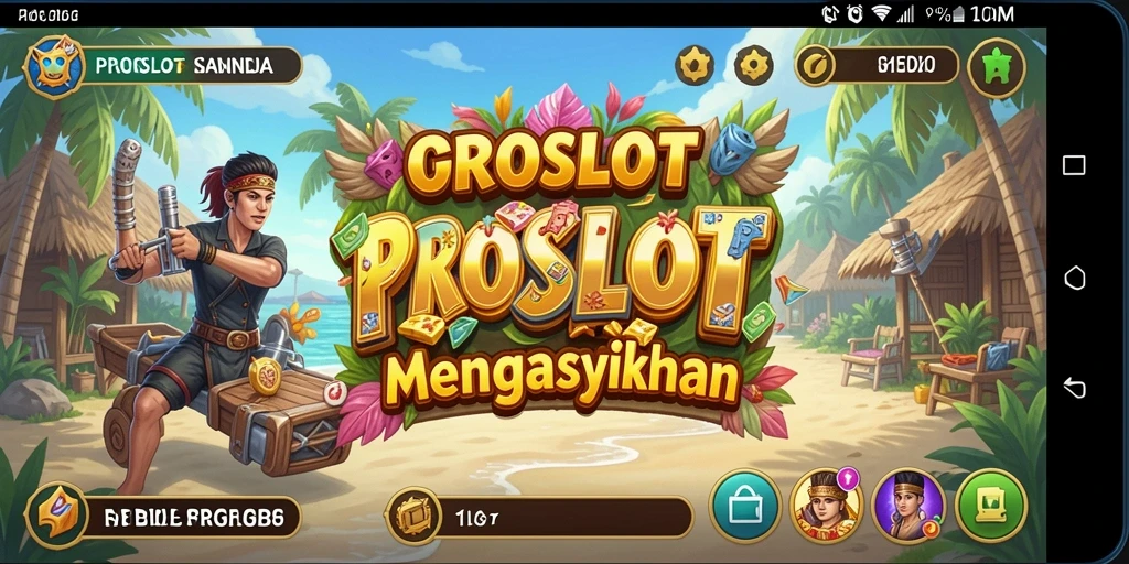 Screenshot PROSLOT menampilkan keseruan gameplay slot yang menarik.