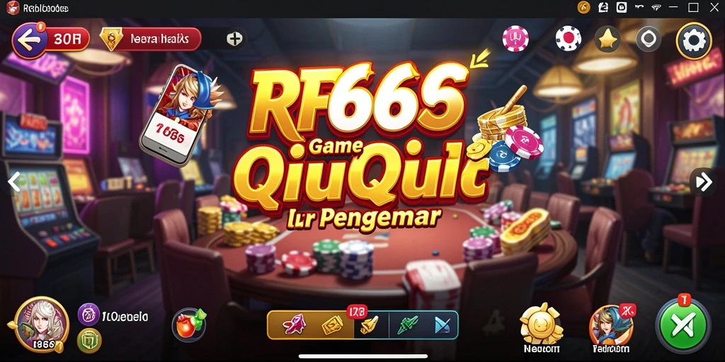 Tampilan gameplay seru dalam RR666 saat bermain QiuQiu.