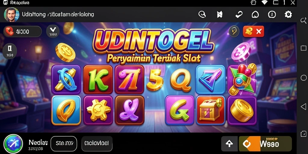 Tampilan menarik dari gameplay Slot UDINTOGEL yang menawan.